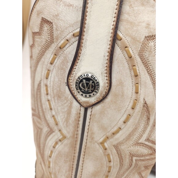 Marlboro Classics Rare Patchwork Reptile, Snake, Lizard Boots Men's Size 42 US 9 - Picture 7 of 15